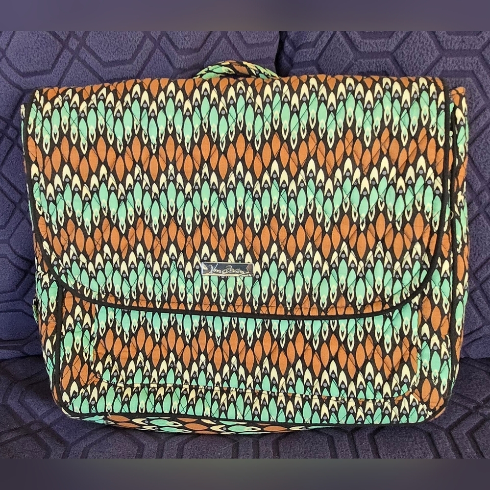 Vera Bradley Sierra Stream Messenger Laptop Crossbody Bag